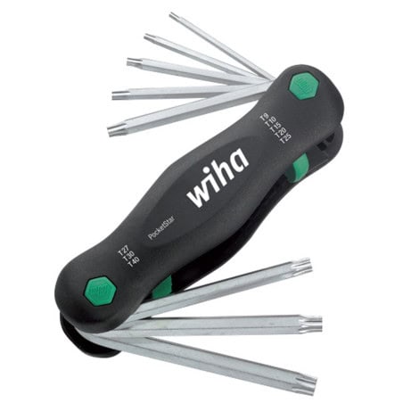 Jeu de 8 torx étui pliable WIHA