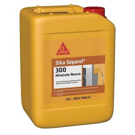 Huile de décoffrage Separol®-300 Minérale Neuve 657189 SIKA