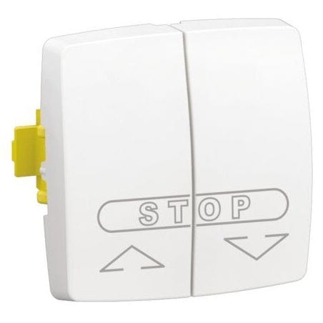 Poussoir volets roulants saillie composable 086110L LEGRAND