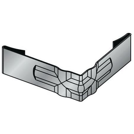 Équerre d'angle acier pour cadre de tapis 0991000 00 DINAC