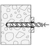 Cheville haute performance Tête hexagonale 503135 FISCHER