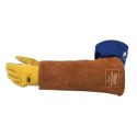 Protection renforcée de bras cuir de bovin 44-7028 WELDAS