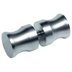 Bouton double inox de...
