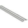 Rail inox pour galet avec gorge ronde 10201605 COMUNELLO