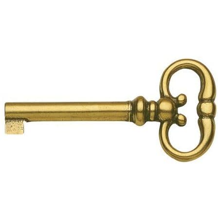 Clé anneau cuisse de grenouille 711 Laiton poli 1250/1S