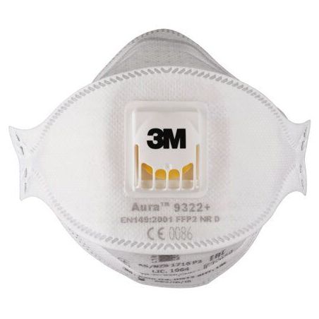 Masque pliable 9322+Gen3 valve FFP2 NR D 7100140882 3M