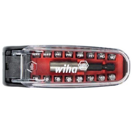 Coffret 16 embouts + porte-embout Crocobox 35565 WIHA