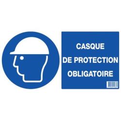 Panneau port du casque...