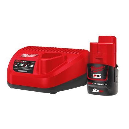 Chargeur C12 pour batterie 12 V 4932352000 MILWAUKEE