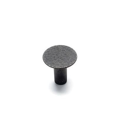 Bouton forge zamak Acier noir mat 19.4136.53 METAKOR