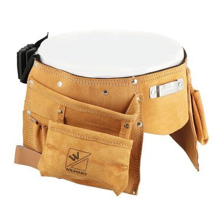 Ceinture porte-outils 10 poches cuir 544813 WILMART