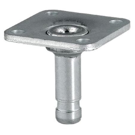 Platine pour roulette d'ameublement 00074173 TENTE