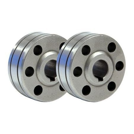 Galet double pour multipearl 210-4XL - Alu 040915