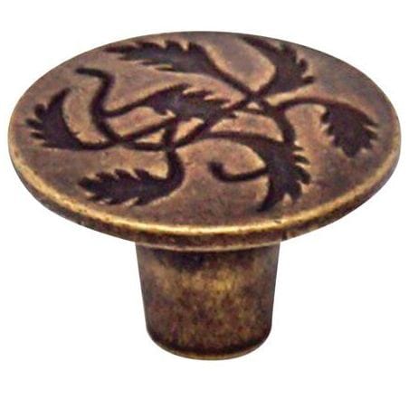 Bouton PROVENCE zamak Bronze rustique 85218310000