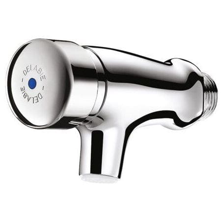 Robinet de lavabo mural TEMPOSTOP 746000 DELABIE