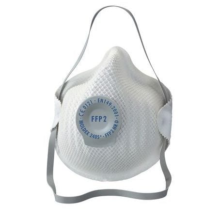 Masque coque valve FFP2 NR D 2405 240515 MOLDEX