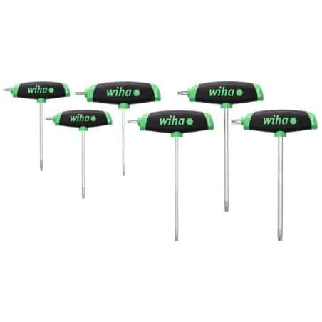 Jeu de 6 clés mâles Torx manche en T 45622 WIHA