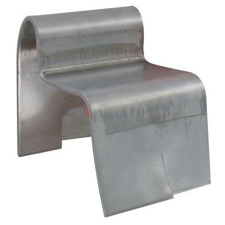 Sabot de portail à sceller inox I40010 BURGAUD