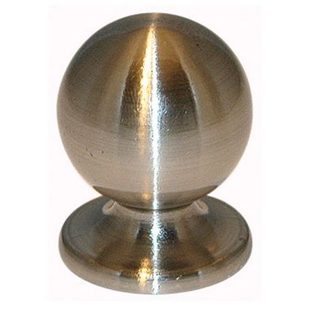 Bouton boule zamak Nickelé mat 00401/19S CADAP