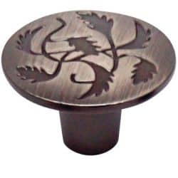 Bouton PROVENCE zamak Etain...