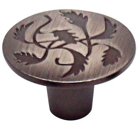 Bouton PROVENCE zamak Etain brossé 85218250000