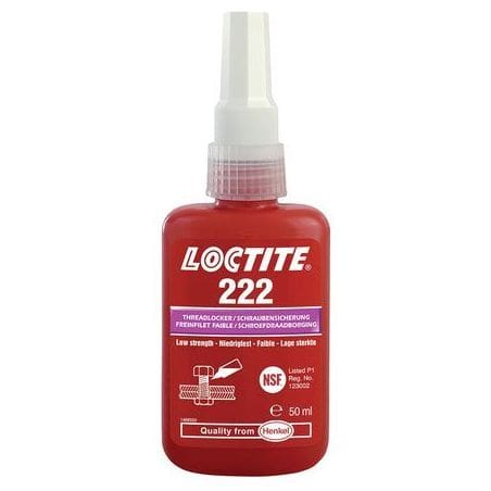 Frein filet faible Loctite 222 195743 LOCTITE