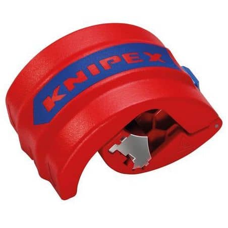 Coupe tube PVC 16 à 50 mm 90 22 10 BK KNIPEX
