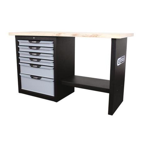 Etabli avec bloc 6 tiroirs 865.0150 KS TOOLS