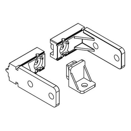 Support pour traverse de renfort 6597TS-A-10