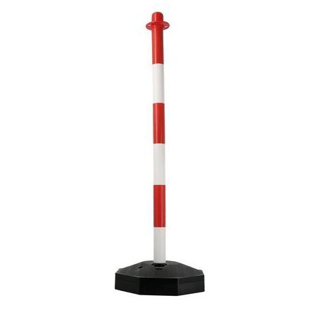 Poteau PVC sur socle lesté 489600 WILMART