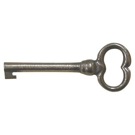 Clé anneau rustique Fonte fer poli CL1T40