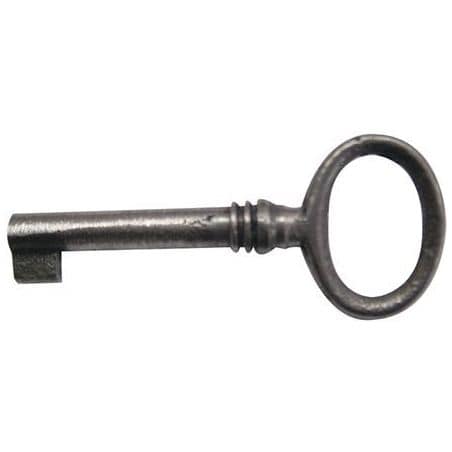 Clé anneau ovale du 1598 Fer poli 150100