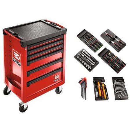 Servante 69 outils ROLL.CONTACTPF FACOM