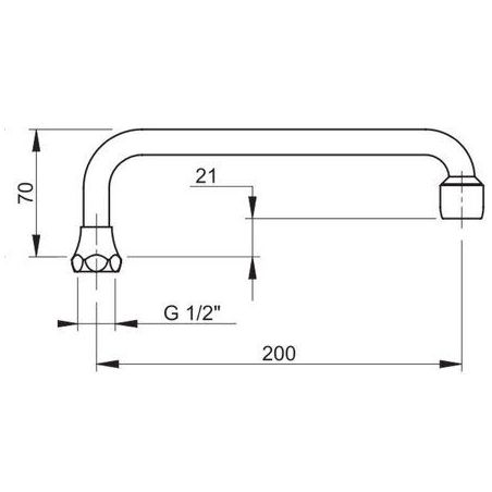 Bec universel par dessus 70077 PRESTO