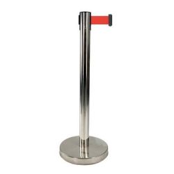 Poteau gère-file inox...