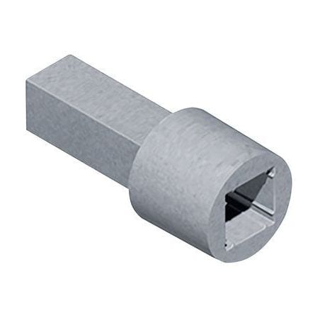 Carré rallongé zamak C 7 mm DS6100A