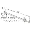 Coulisseau à frein LG 250 7138F250C