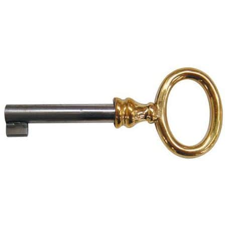 Clé anneau ovale Laiton poli 752046