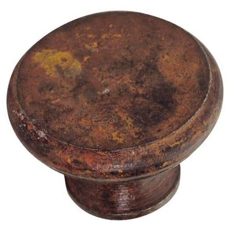 Bouton provencal Fer rouillé 098012