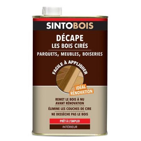 Décapant bois ciré 815112 SINTO