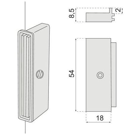 Loqueteau platex 0526021 OLORON