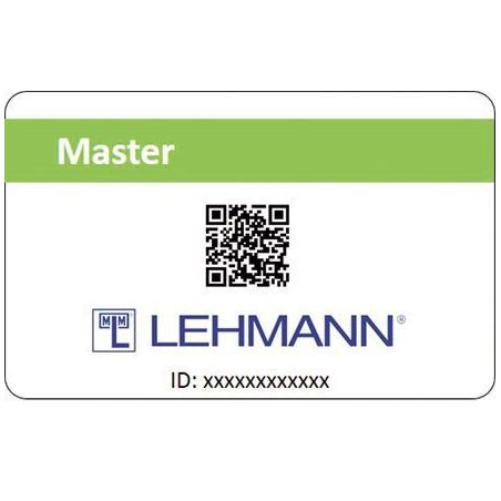 Cartes de programmation pour serrure électronique Captura Set de cartes de démarrage 051250021 LEHMANN