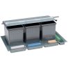 Poubelle de tiroir pour TANDEMBOX avec couvercle basculant Pour meuble de 900 mm 6922GS1 GOLLINUCCI