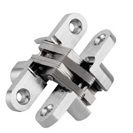 Charnière 180° pour allonges type Papillon Pour plateau d'épaisseur : de 18 à 25 mm 15852