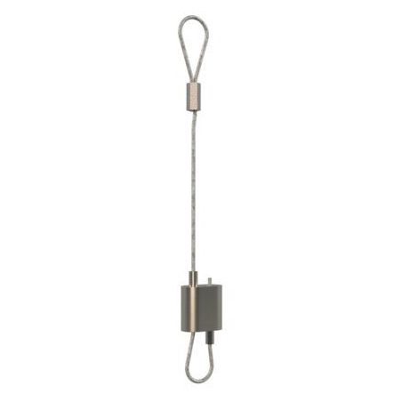 Filin et bloque filin terminaison boucle Charge maximale 60 kg DBFM-I20200X10 IDFIL