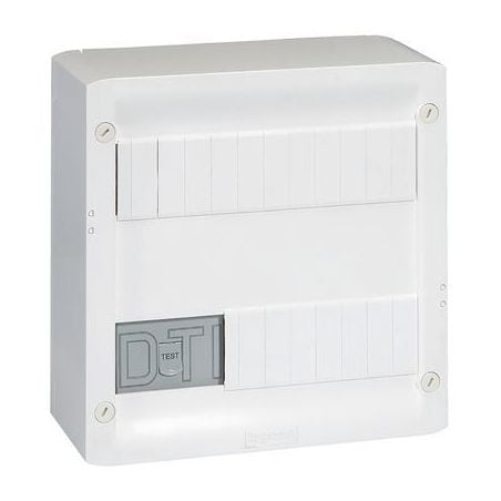 Coffret de communication Basique avec brassage 8 prises 4 sorties 413219 LEGRAND