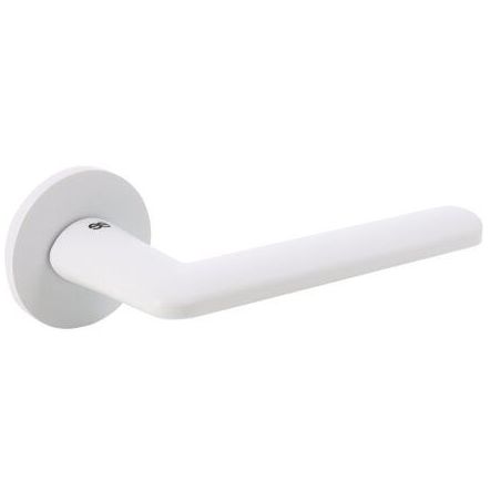 Béquille double sur rosace ronde fine 3098 Finition blanc mat 3098 5S 152 ENDEX