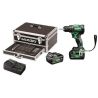 Perceuse visseuse à percussion 18 V KC18DVEZ + 100 accessoires KC18DVEZ HIKOKI