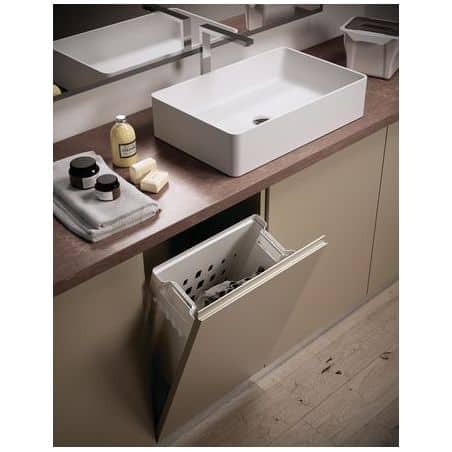 Panier à linge rabattable Pour largeur de meuble 500 mm 6LAB1BH15P GOLLINUCCI