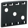 Clips simple deux parties Base à visser pour clips métal 2280024VIT2 CAMAR
